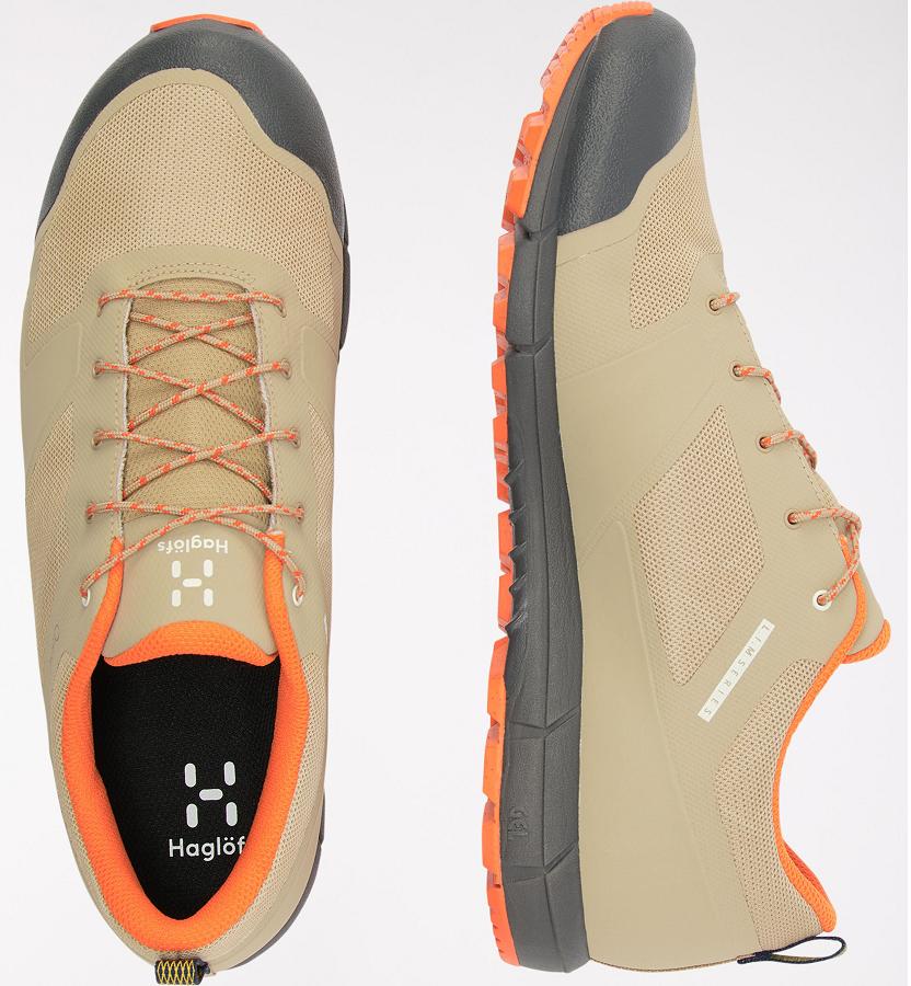 Haglöfs Mens L.I.M Low Proof Eco Hiking Shoes Khaki/Black New Zealand 94802HQCR